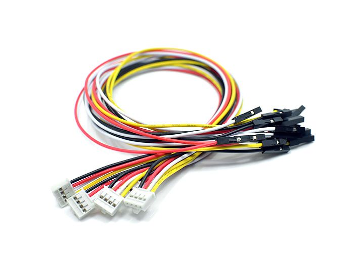 Grove - 4-Pin Female Jumper auf Grove 4-Pin Konverterkabel (5 Stück pro Packung)