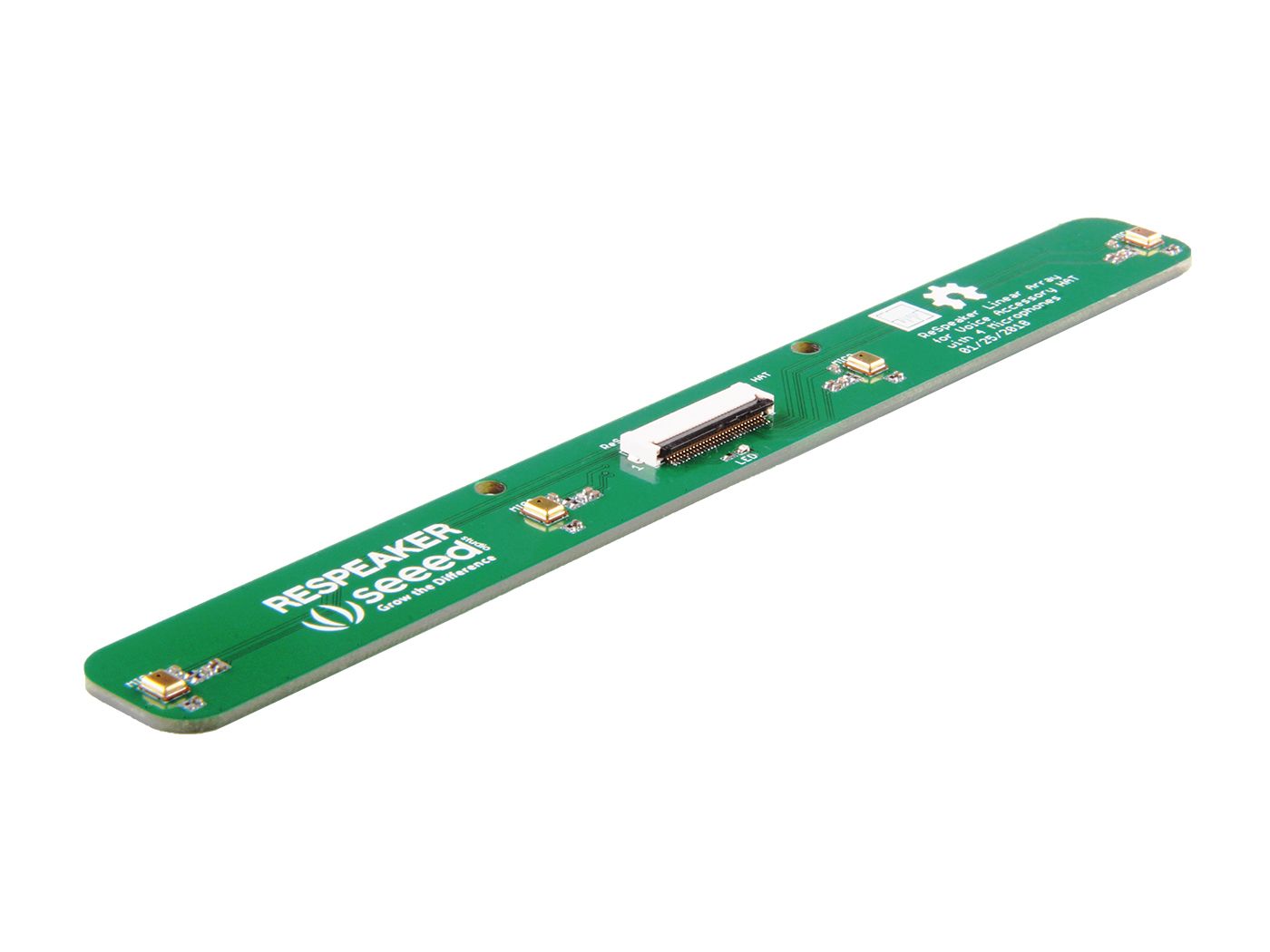 ReSpeaker 4-Mic Linear Array Kit for Raspberry Pi