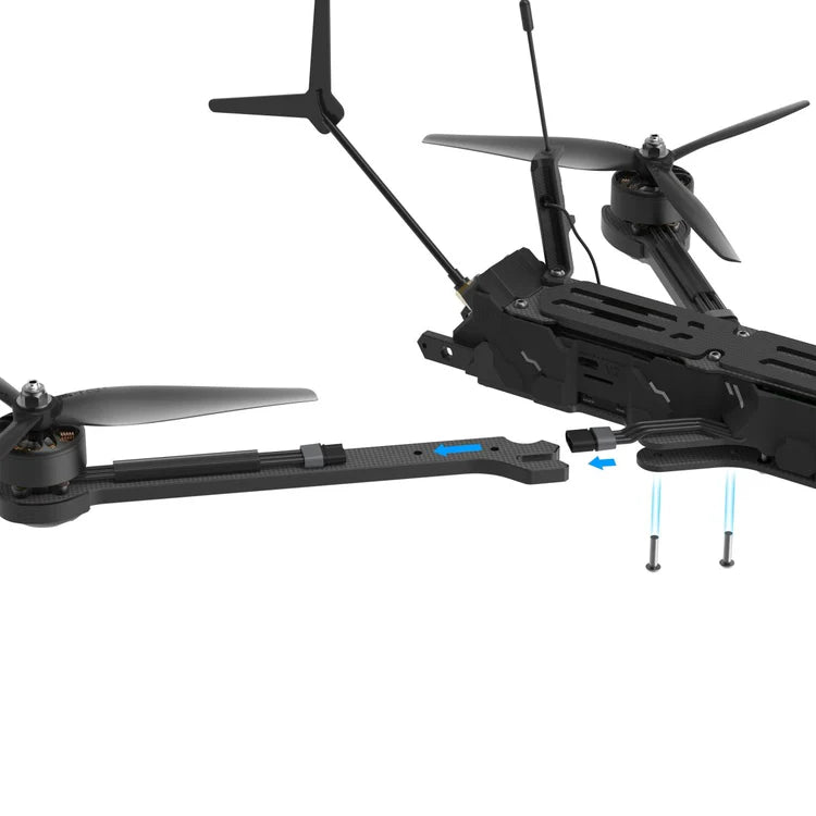 iFlight Chimera7 Eco 6S Analog BNF ELRS 868/915MHz 2.5W 5.8GHz VTX Long Range FPV Drone