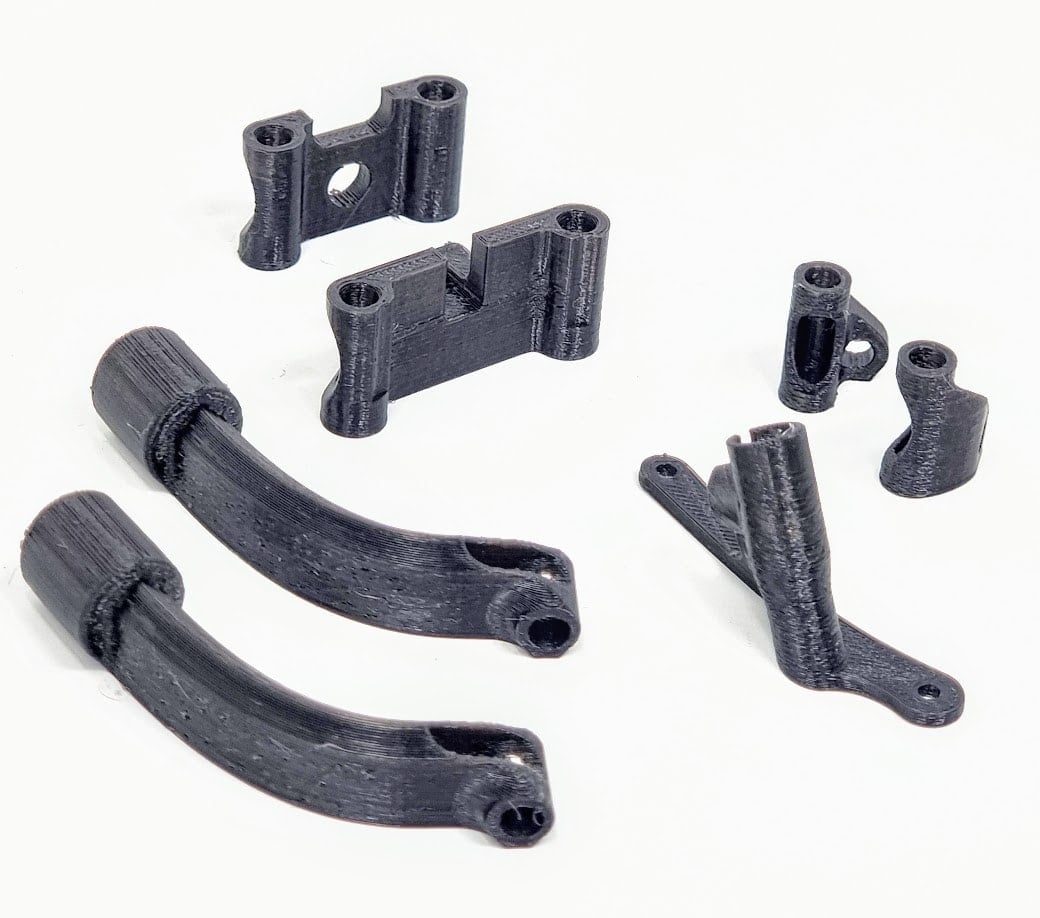 Shendrones 3D Printed Frame Parts for Ichabod JR. 2.0