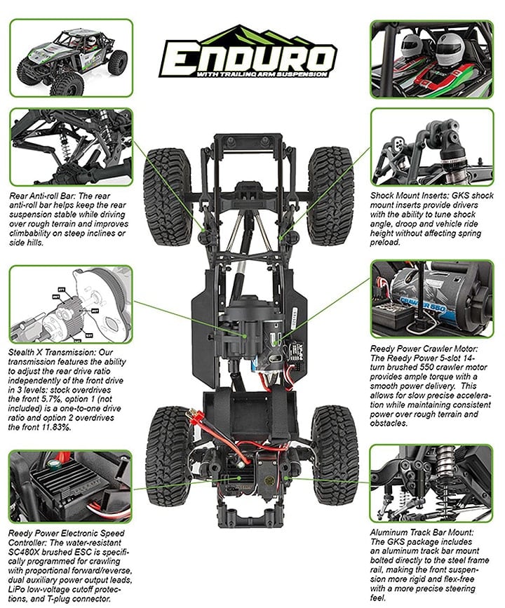 Element RC Enduro Gatekeeper 1/10 Rock Crawler RTR