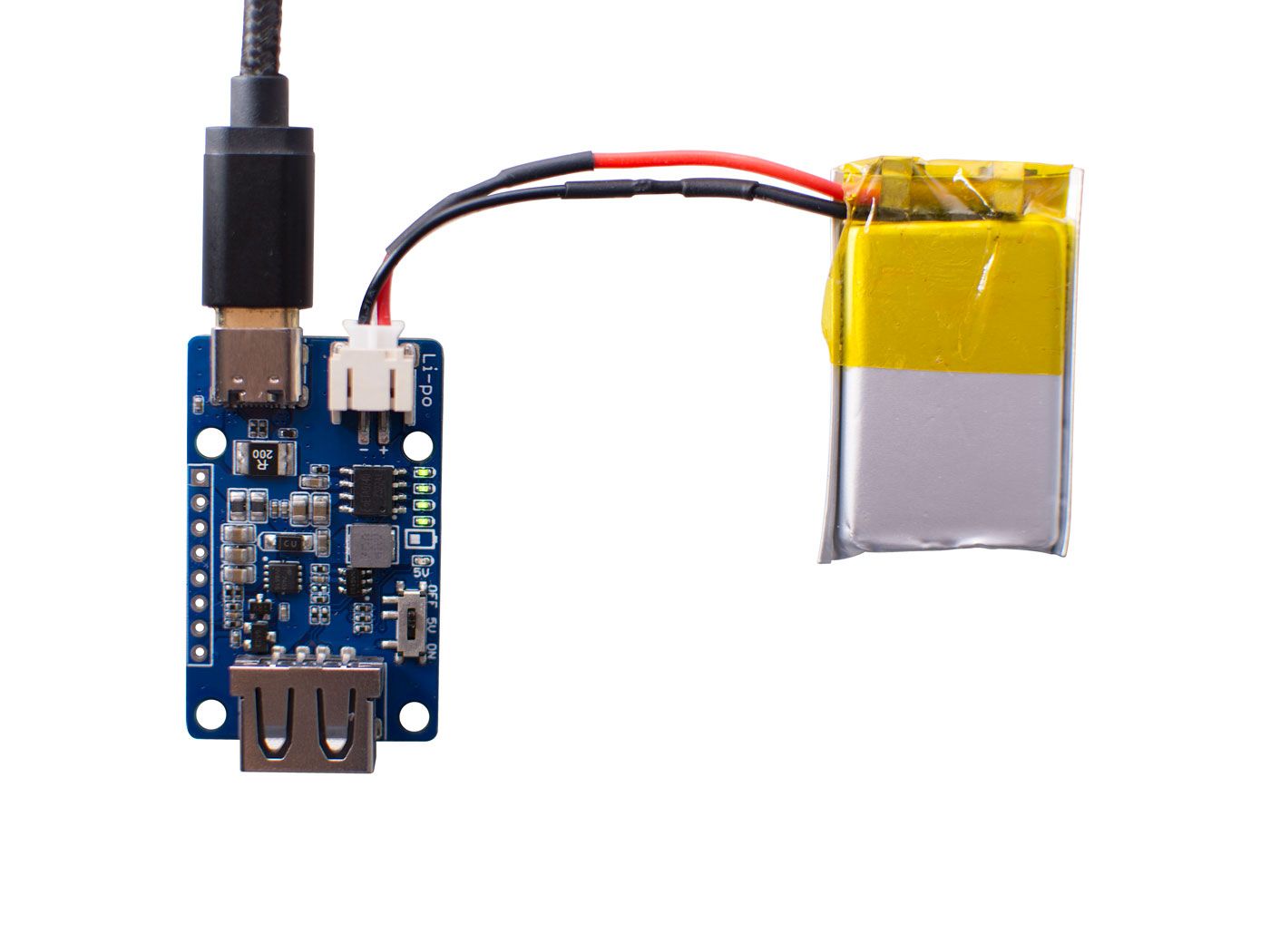 Lipo Rider Plus (Charger/Booster) - 5V/2.4A USB Type-C