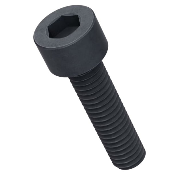 10pc M2 Cap Head Hex Screw Pack Black