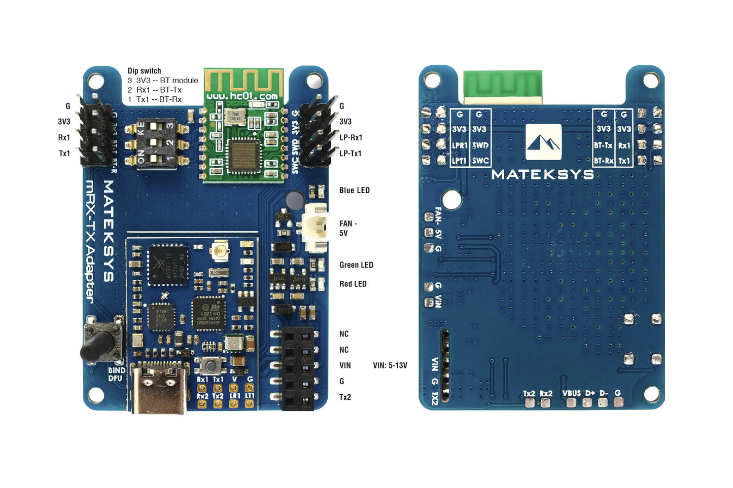 Matek mLRS 2.4GHz TX Module Kit mR24-30-TX
