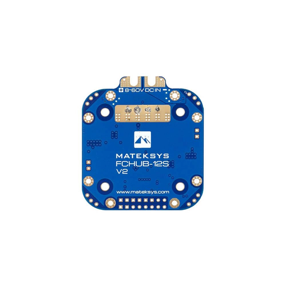 Matek FCHUB-12S V2 PDB with 440A Current Sensor & Dual BEC for X Class Quad