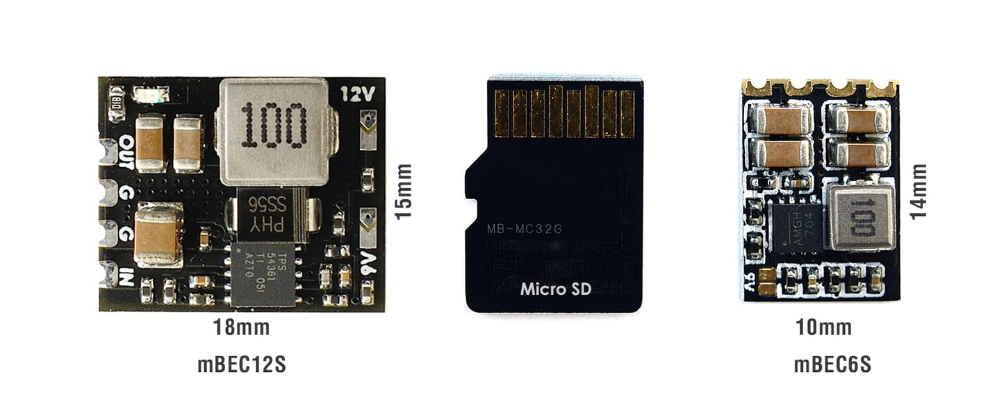 Matek Micro BEC 6-60V 5V/9V/12V Adjustable