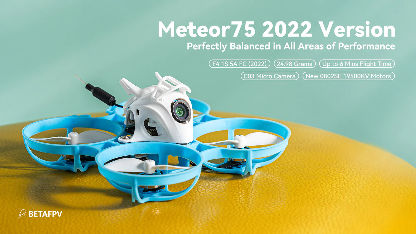 Meteor75 2022 1S Brushless Whoop Quadcopter
