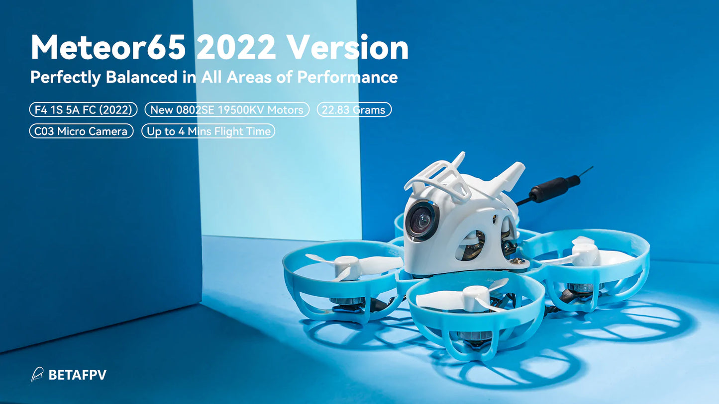 Meteor65 2022 1S Brushless Whoop Quadcopter