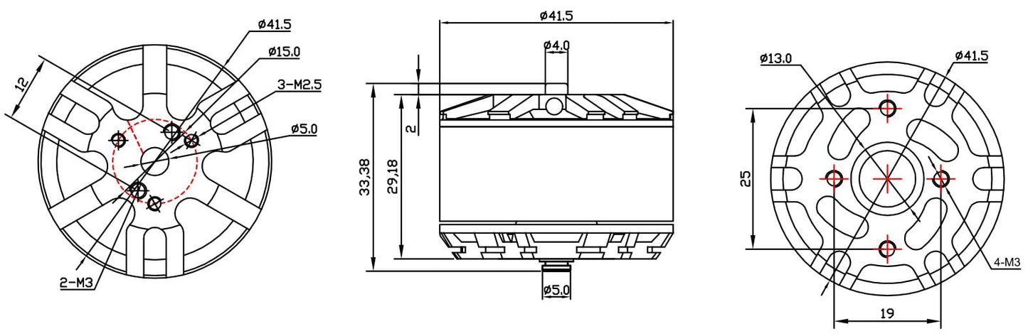 MT 3515 650Kv Multicopter Motor