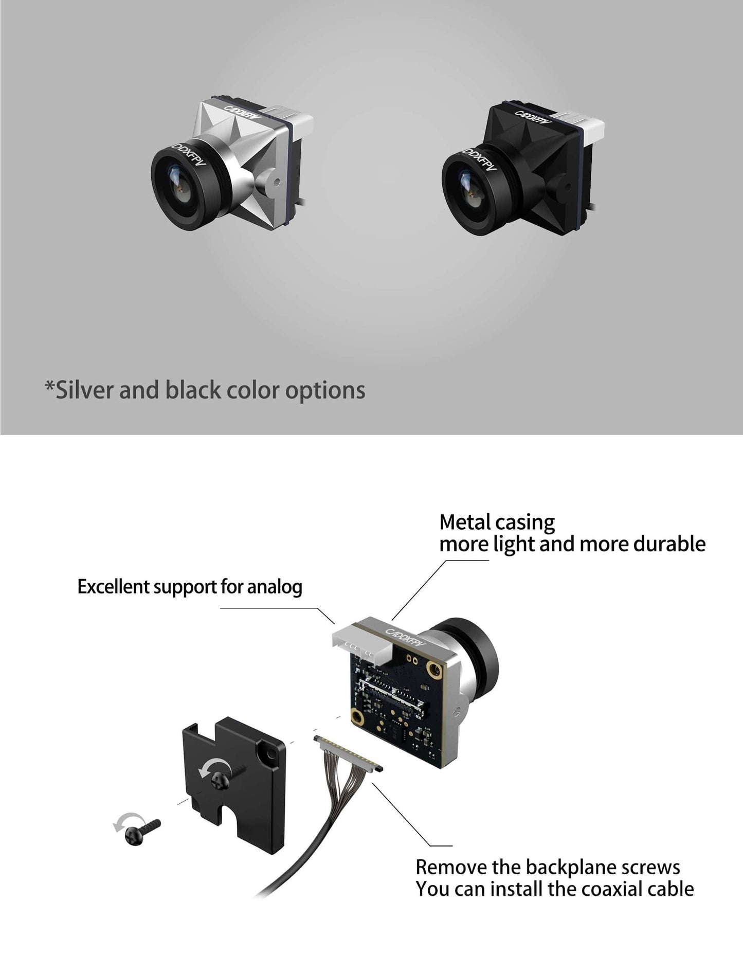 Caddx Nebula Micro Digital / Analogue FPV Camera