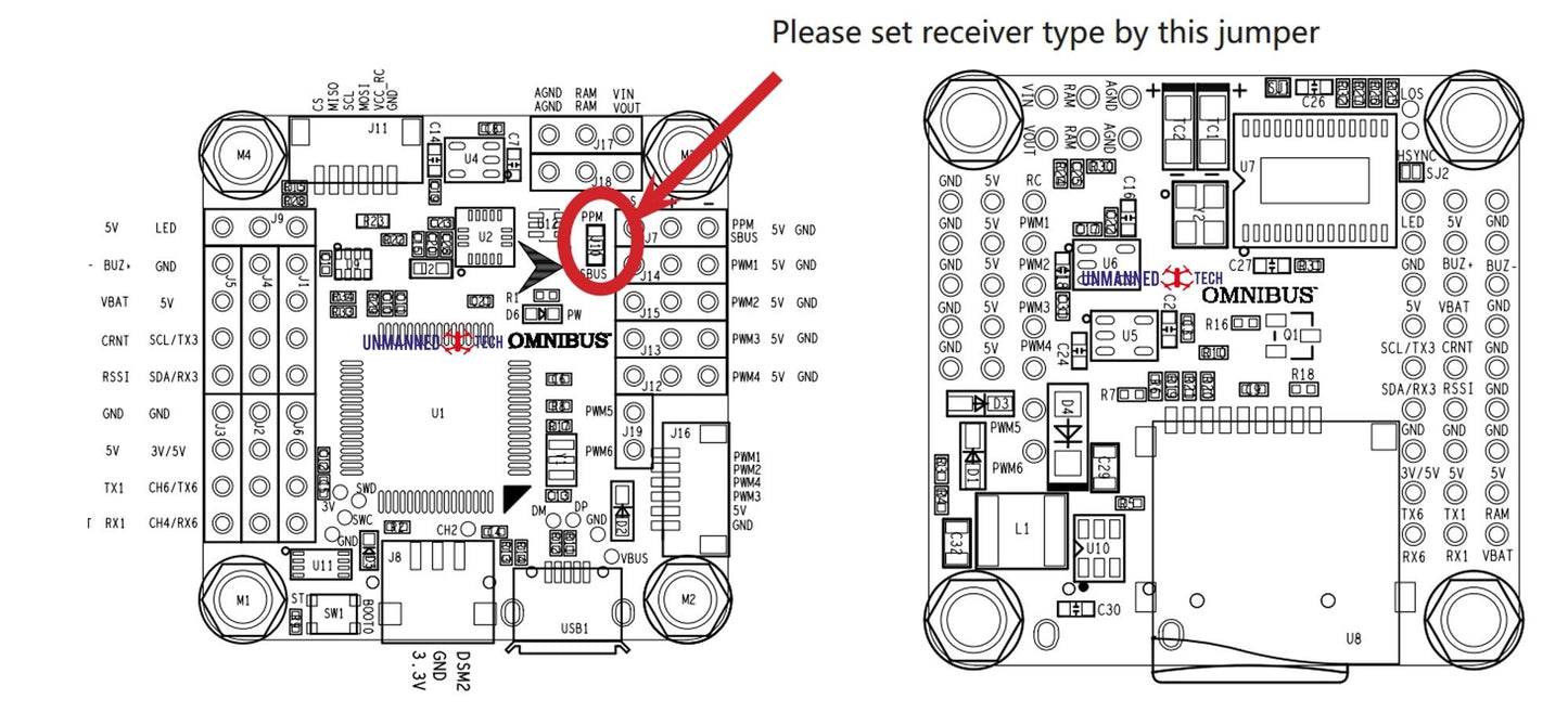 Omnibus F4 V6 Flight Controller