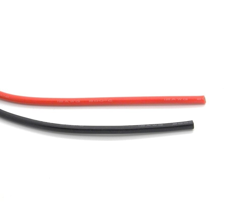 Silicone Wire 2m (1m Red and 1m Black)