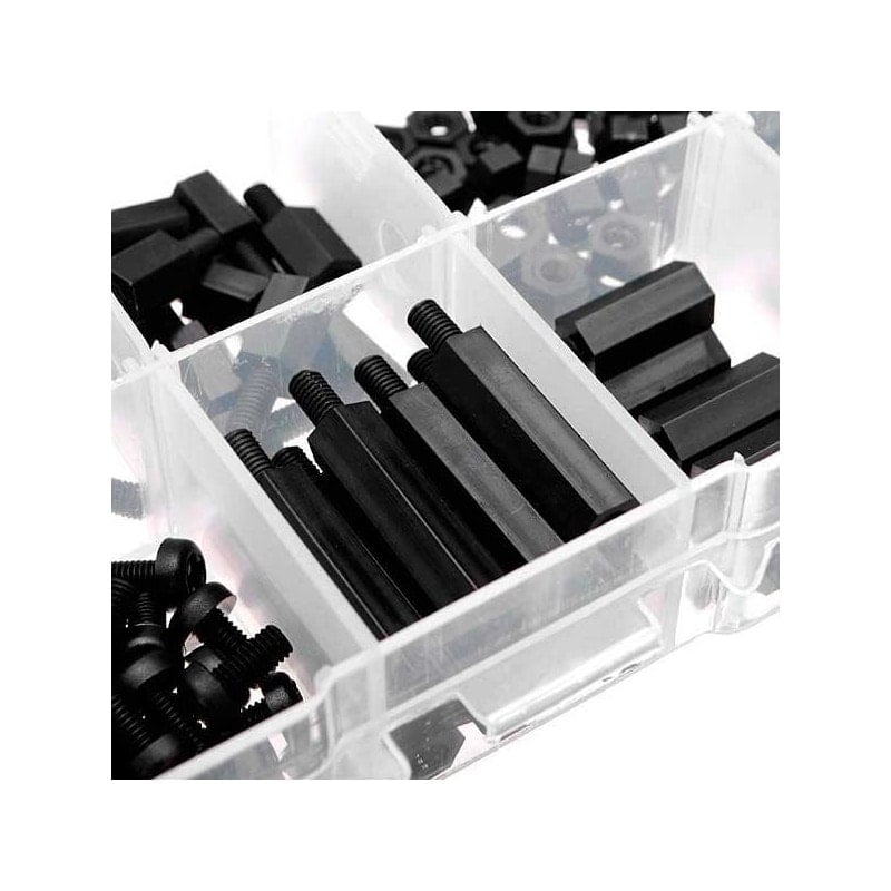 DroneBuildr M3 Nylon Standoff Screw Set 180pcs