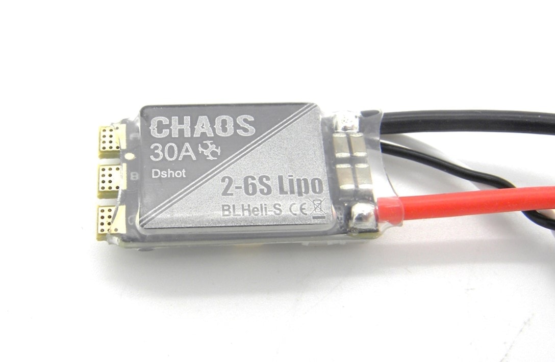 Chaos BLHeli_S Dshot ESC (20A, 25A, 30A) 2-6S