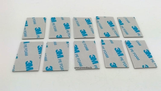 3M Double-Sided Mounting Foam (40x2.5cm, Pack of 10)