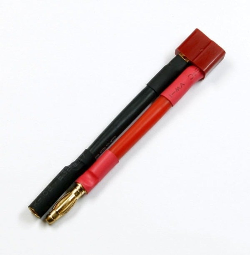 Female T plug to 4mm Bullet/Banana connector