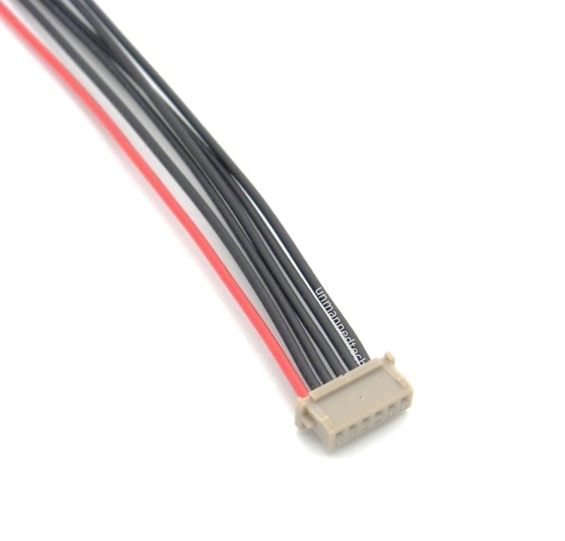 Male JST GH1.25 6 pin connectors to DF13 6pin - Pack of 5