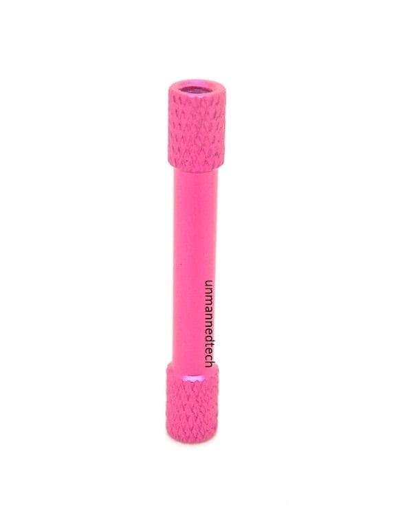 M3x35 Coloured Knurled Aluminium Standoffs (Pack of 10)