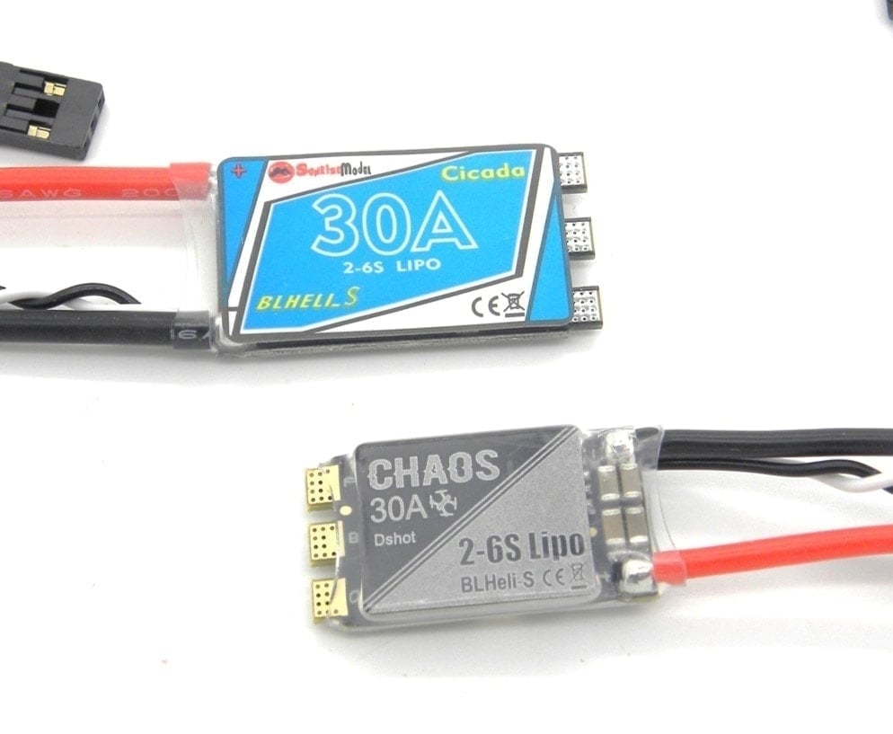 Chaos BLHeli_S Dshot ESC (20A, 25A, 30A) 2-6S