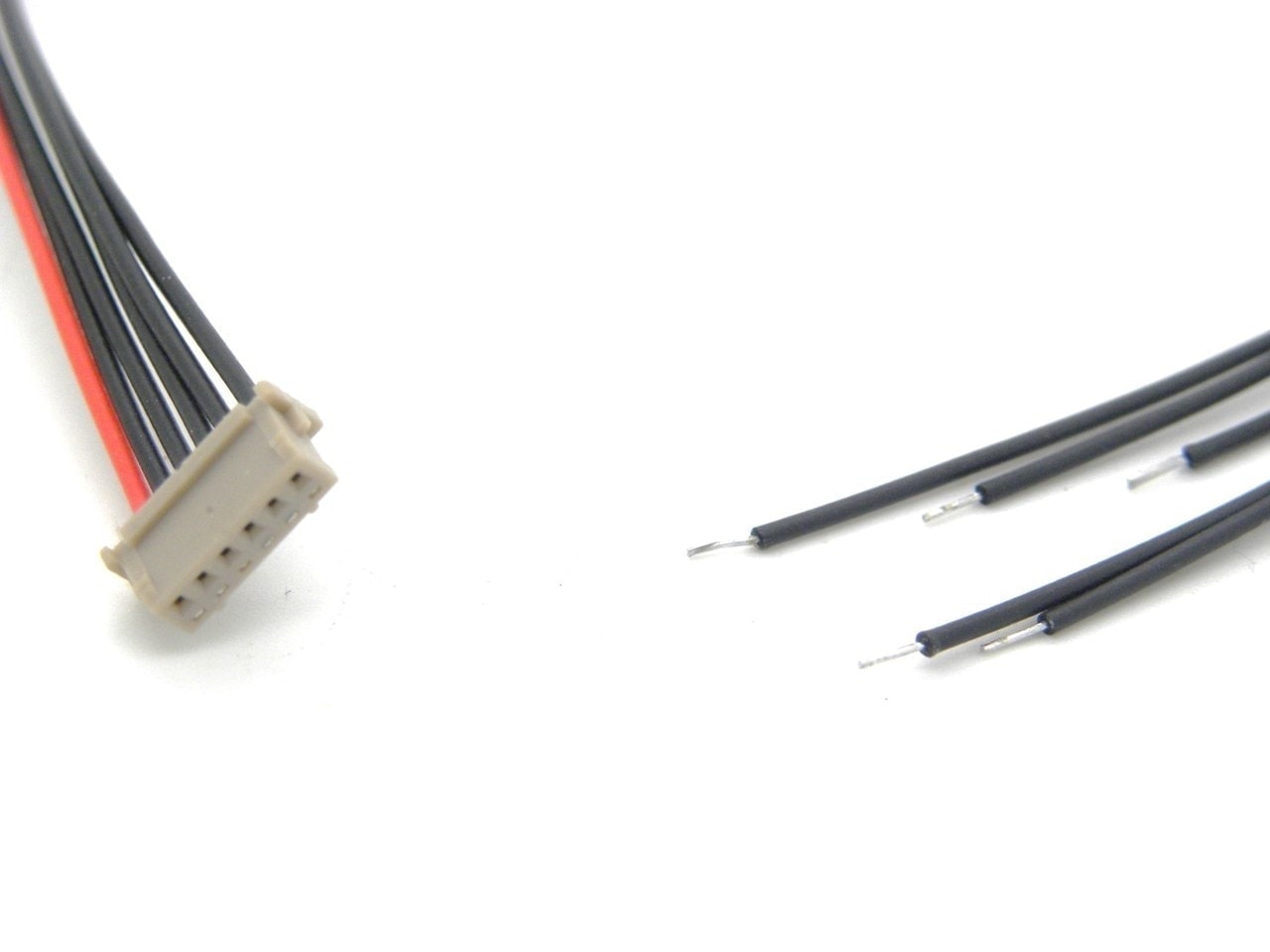 DF13 6pin to loose wire with 28awg PVC wire 30 cm (5pcs/bag)