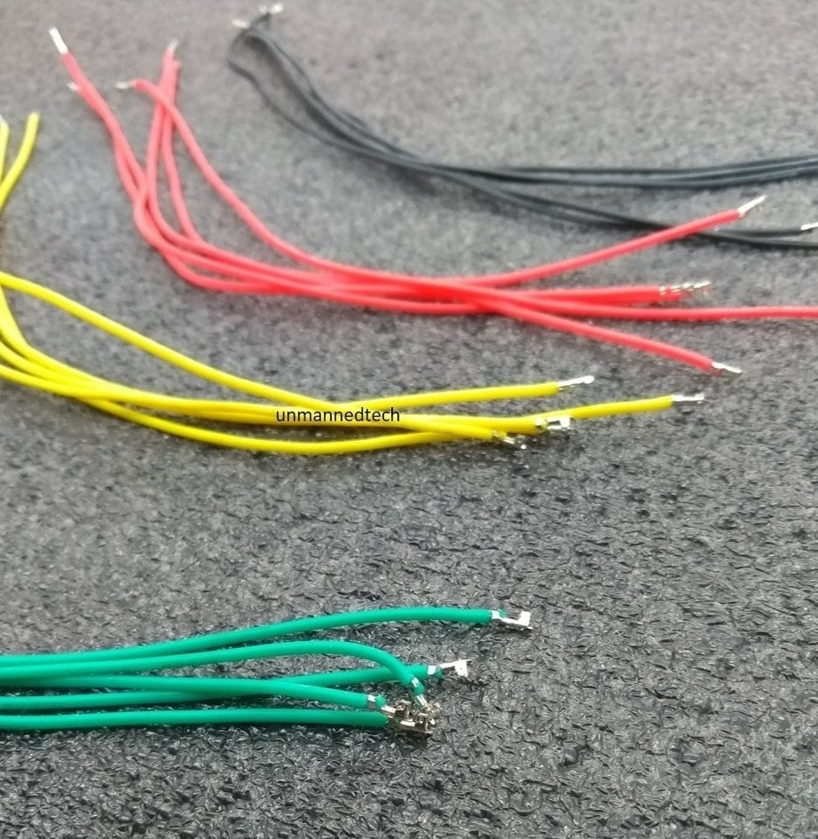 JST-SH1.0 to JST-GH1.25 Pre-crimped DIY Silicone Wire Pack (Pack of 20)