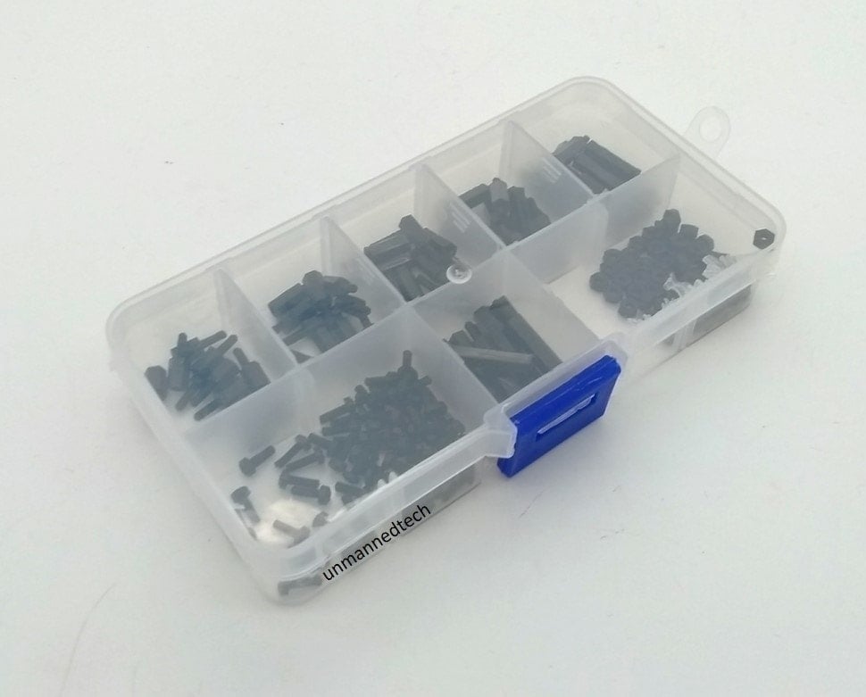 DroneBuildr M2 Nylon Standoff Screw Set 180pcs