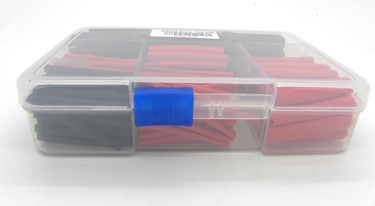 DroneBuildr 240pcs Heat Shrink Tube Kit