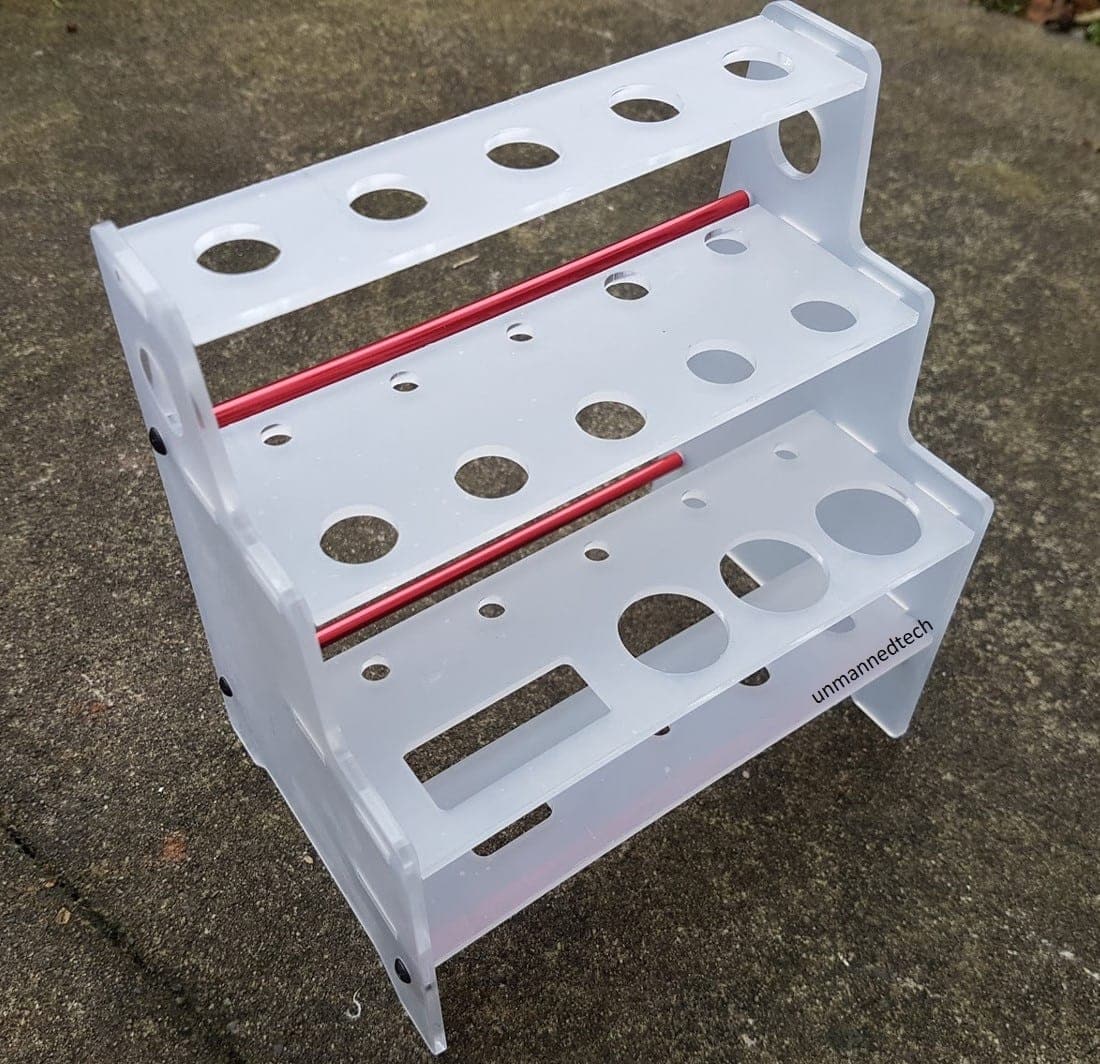 DroneBuildr 3 Level Tool Storage Rack