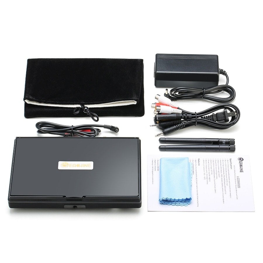 7-Inch Diversity FPV Monitor with Built-in DVR