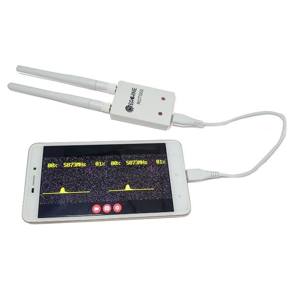 Android Compatible 150Ch 5.8GHz OTG Diversity FPV Receiver (ROTG02)