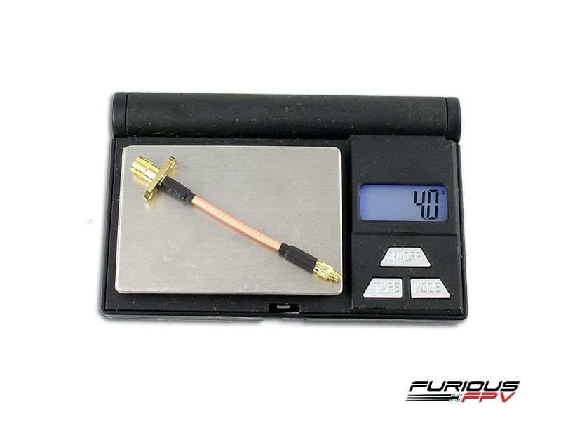 FuriousFPV 72mm Pigtail MMCX to SMA cable
