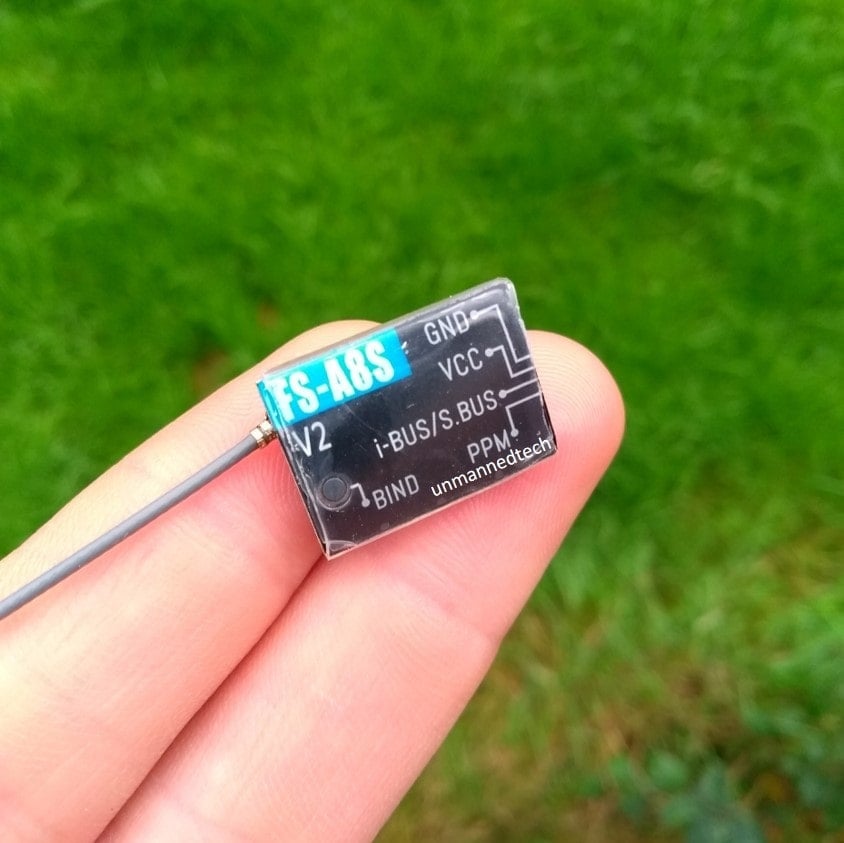 Flysky FS-A8S 2.4G 8CH Mini Receiver (V2) with PPM i-BUS SBUS Output