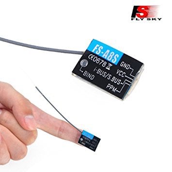 Flysky FS-A8S 2.4G 8CH Mini Receiver (V2) with PPM i-BUS SBUS Output