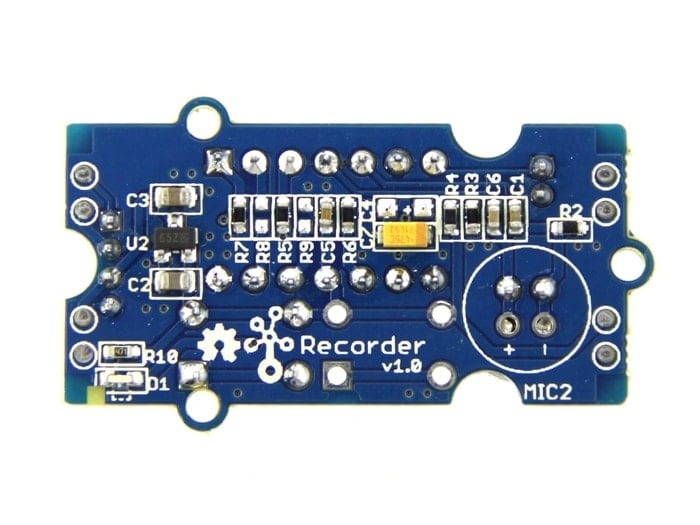 Grove Recorder v2.0 (ISD1820PY) with Loudspeaker/Volume Amplifier (NS8002)