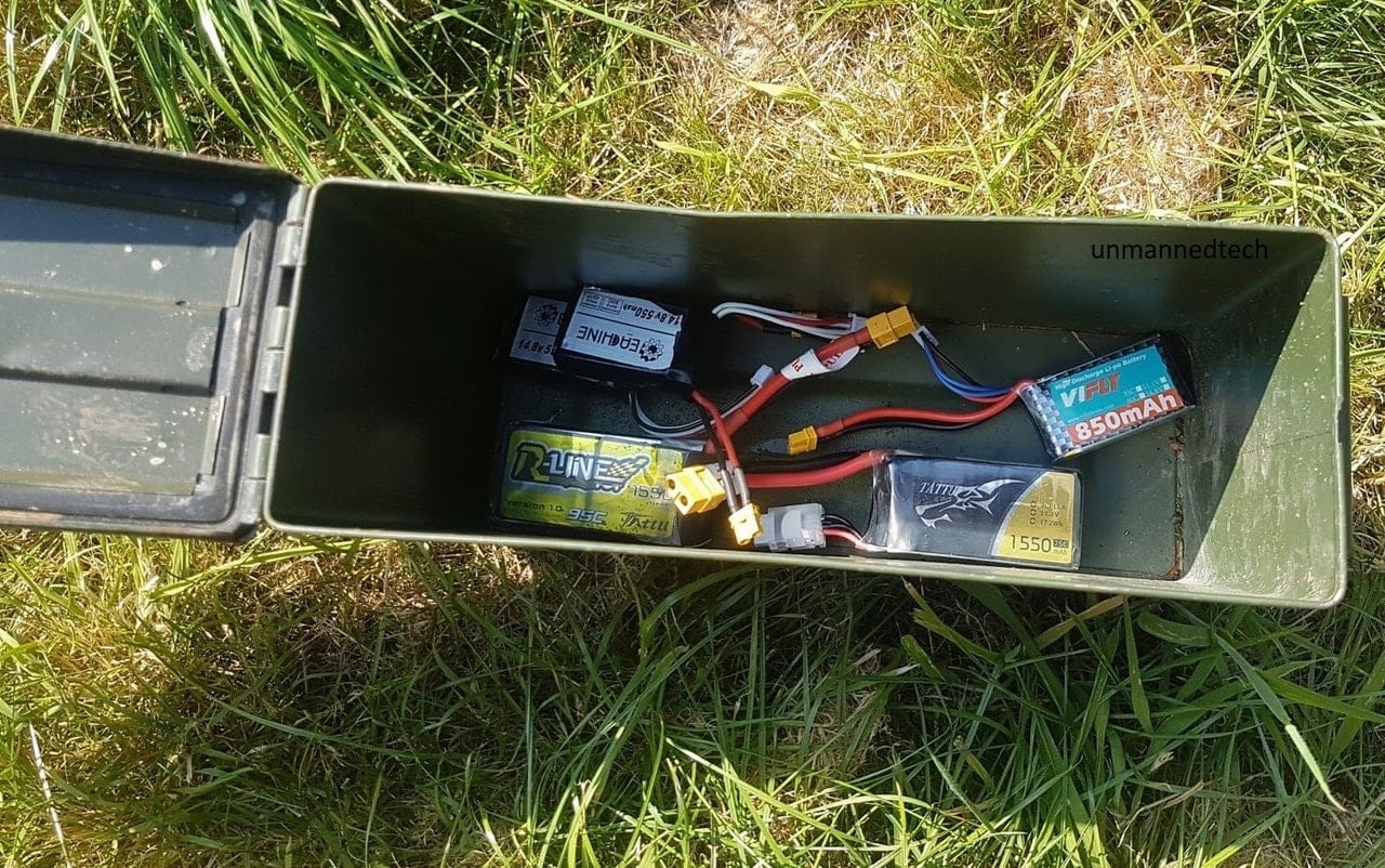 30 Cal Ammo Box (Lipo Battery Storage)