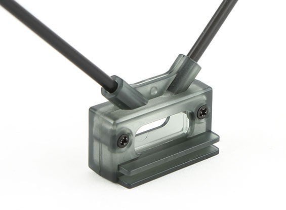 Receiver Dual Antenna Mount w/ Tube