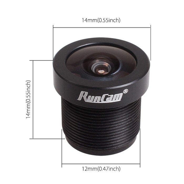 RunCam FPV Lens (2.1mm/ 2.3mm, 2.5mm) Short and Wide Angle