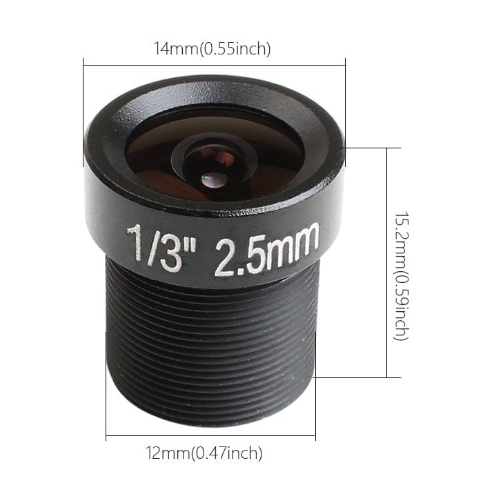 RunCam FPV Lens (2.1mm/ 2.3mm, 2.5mm) Short and Wide Angle