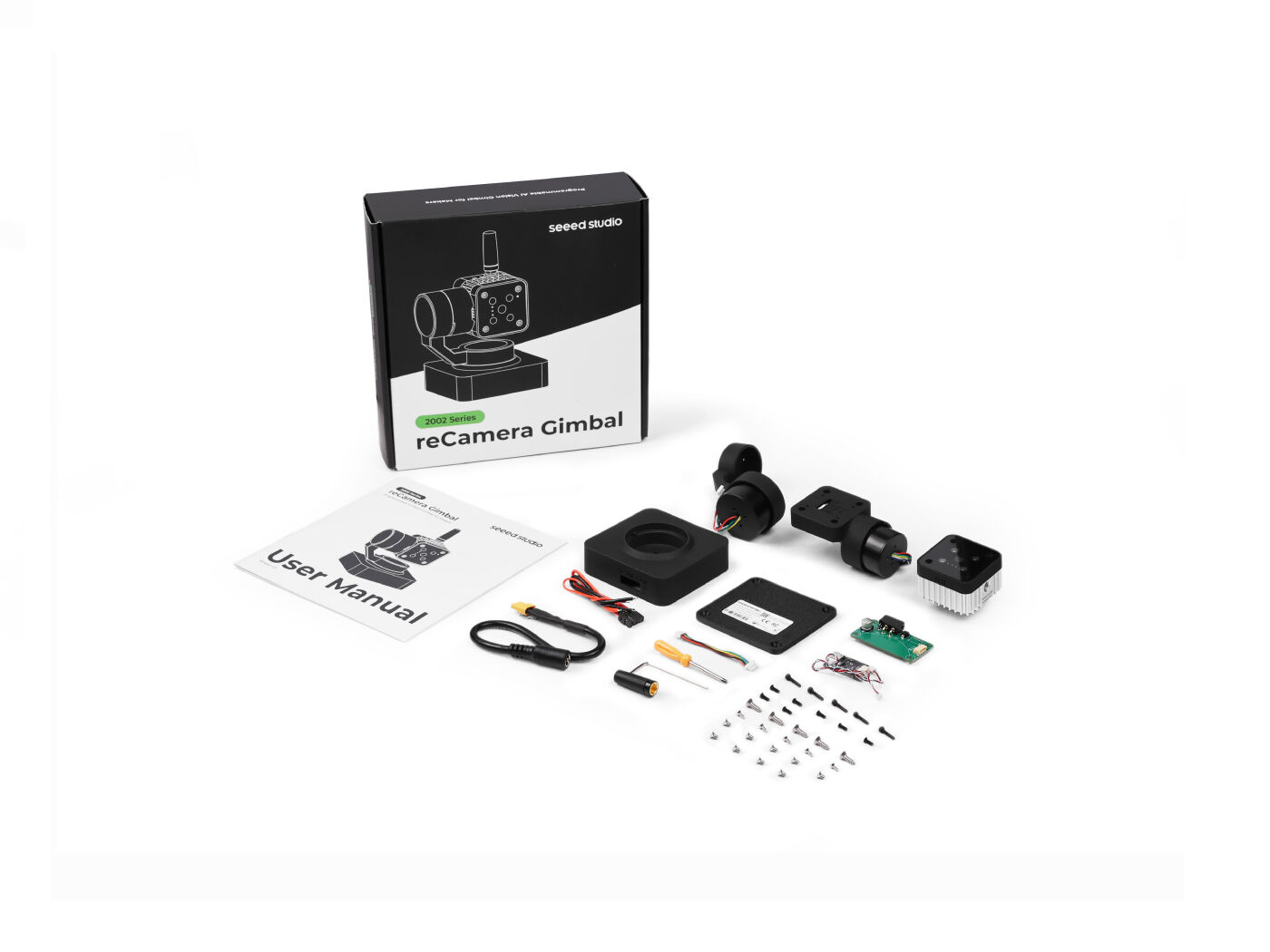 reCamera Gimbal 2002w (64G) AI Camera with YOLOv11