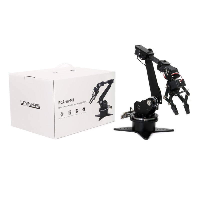 High-torque Serial Bus Servo, Desktop Robotic Arm Kit, Based On ESP32, 5-DOF, Supports Wireless Control