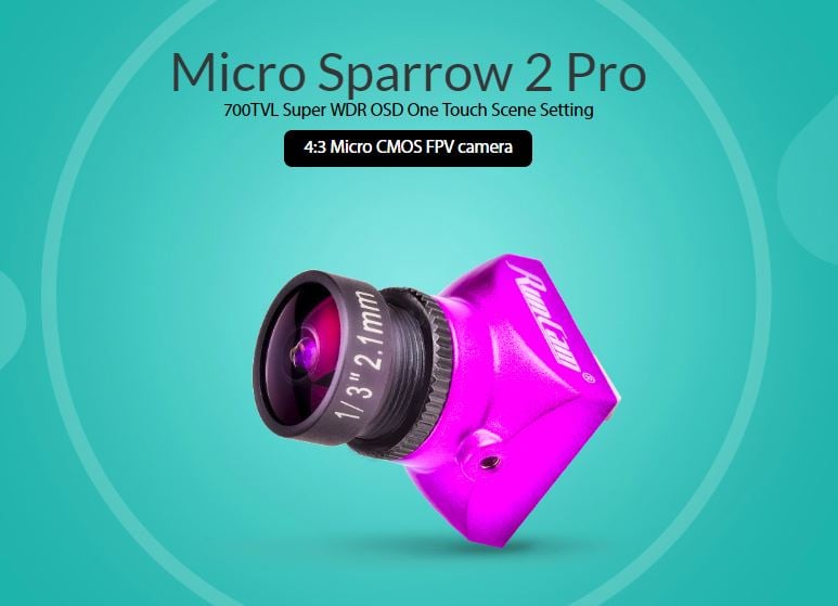 RunCam Micro Sparrow 2 Pro (Purple)
