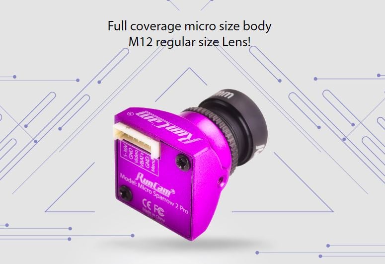 RunCam Micro Sparrow 2 Pro (Purple)