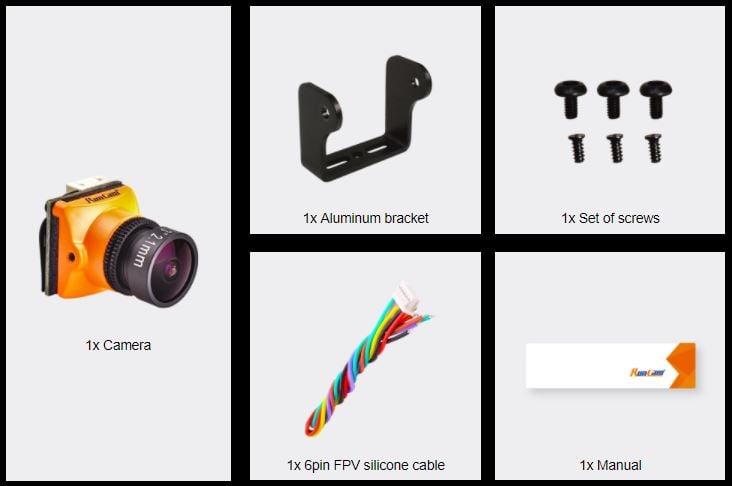 RunCam Micro Swift 3 V2 (M8 Lens)