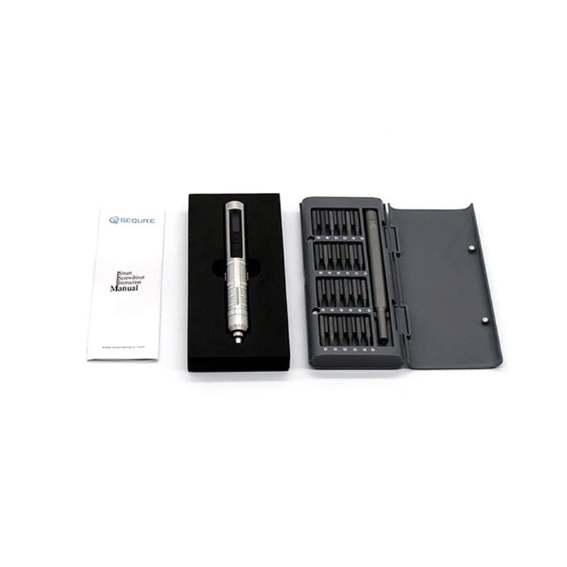 SEQURE SQ-ES126 Smart Electric Screwdriver w/24 Bits