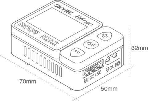 SkyRC B6neo DC 200W Charger