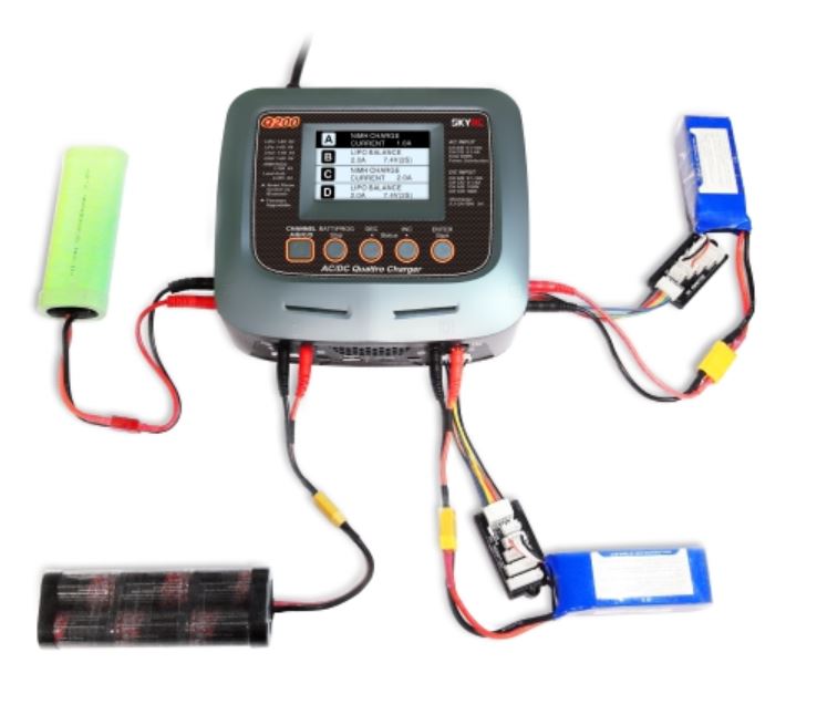 SkyRC Q200 AC/ DC Quattro Balance Charger / Discharger