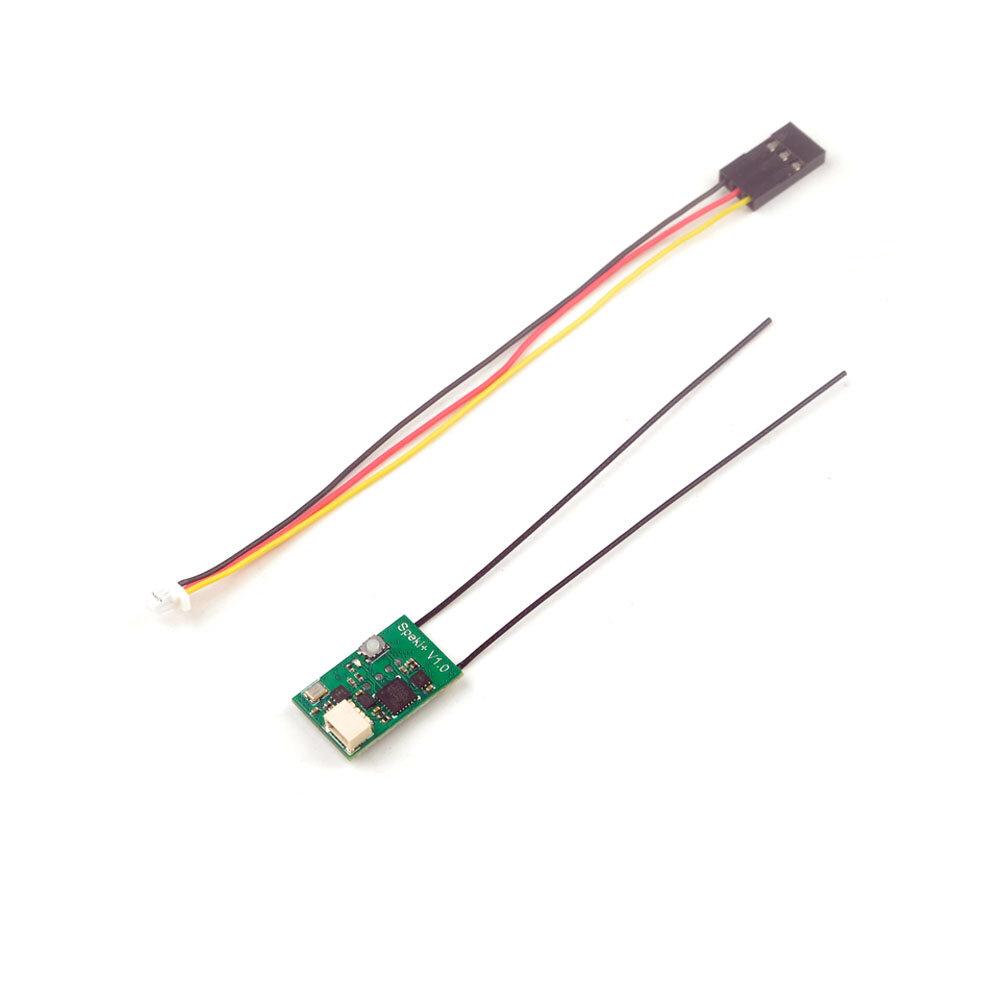 HappyModel Speki+ 2.4GHz Micro Receiver (DSM2/DSMX/SRXL Compatible)