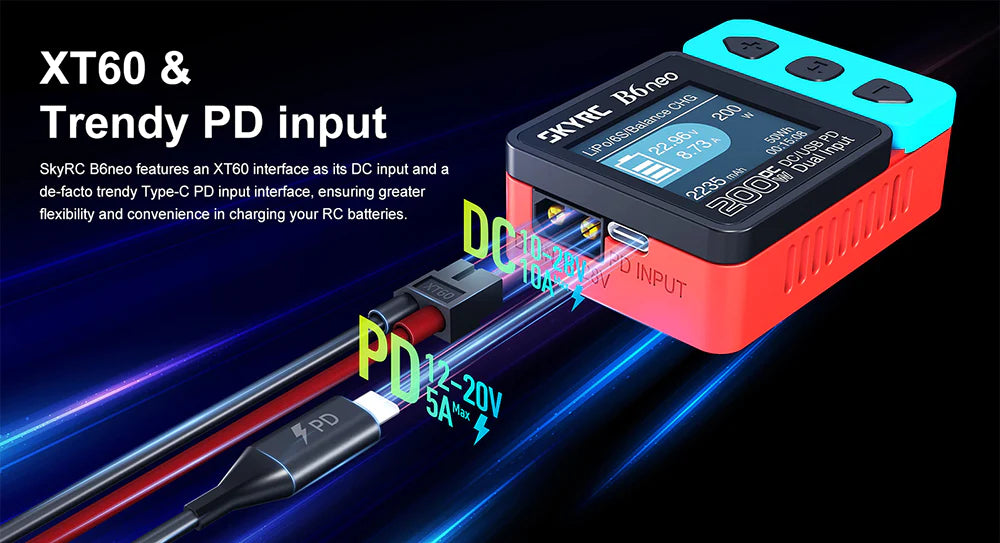 SkyRC B6neo DC 200W Charger