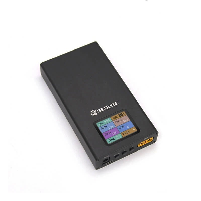 SEQURE SQ-SW2 Mini Portable Rechargeable Spot Welder w/ LCD Display
