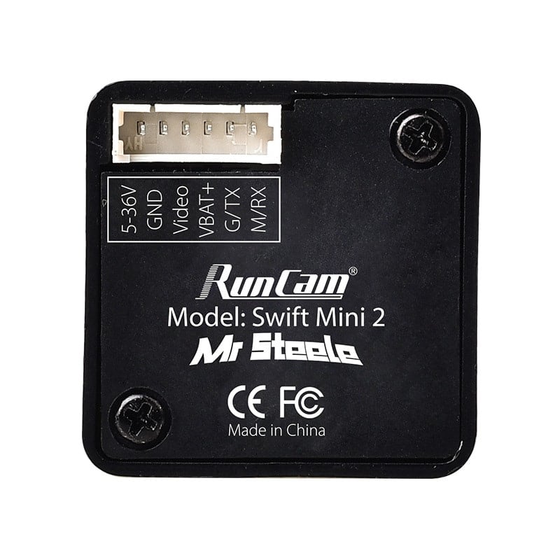 RunCam Swift Mini 2 - Mr Steele Edition - 600TVL CCD FPV Camera 2.5mm